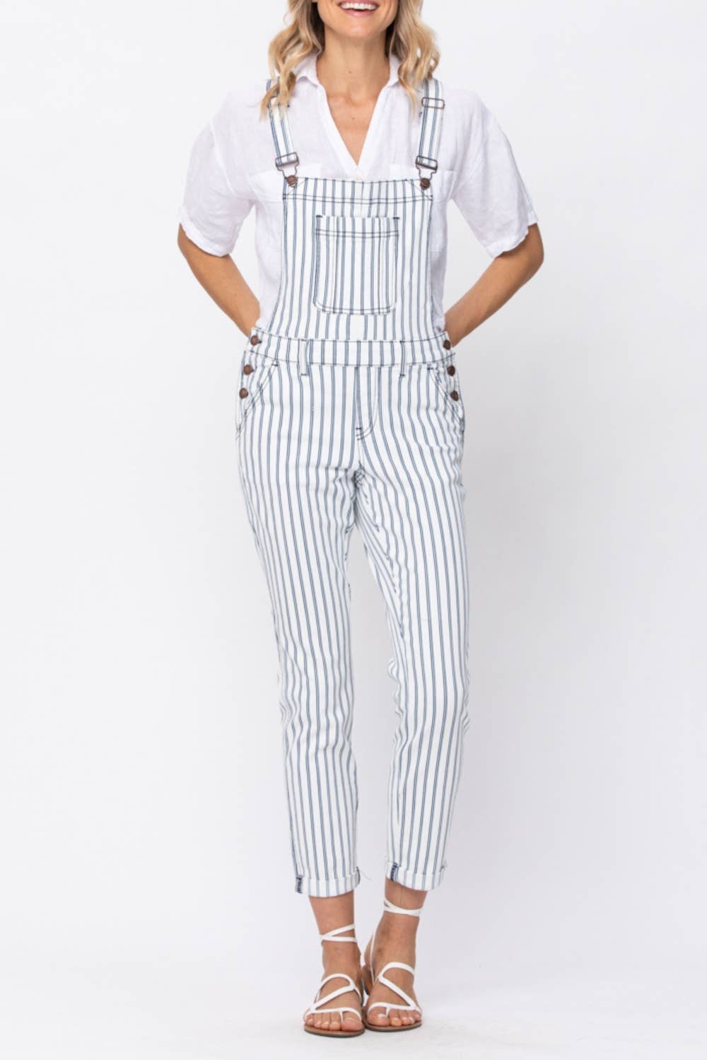 Judy Blue BOYFRIEND OVERALL (XL Only)