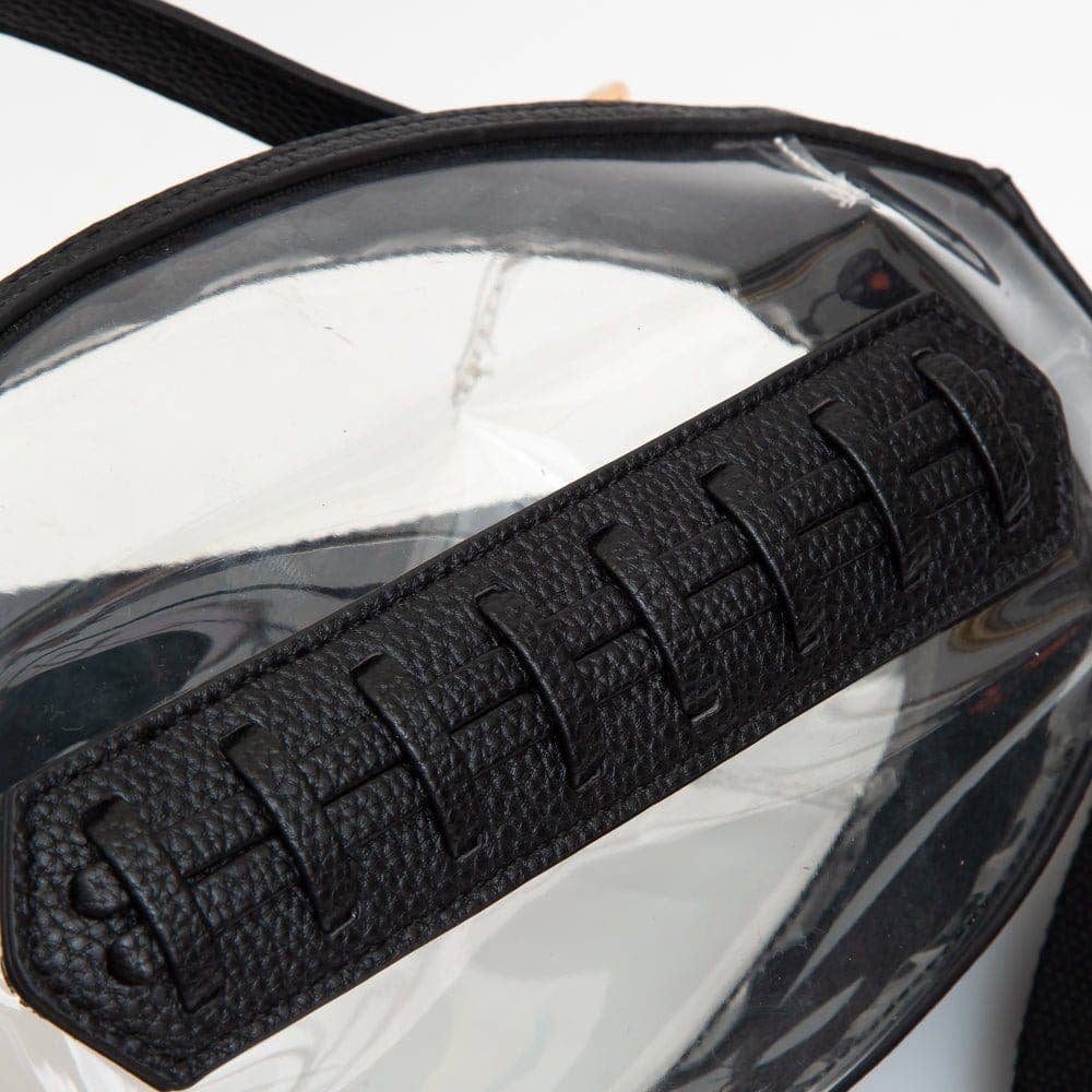 Clear Gameday Football Stitch Detail Bag