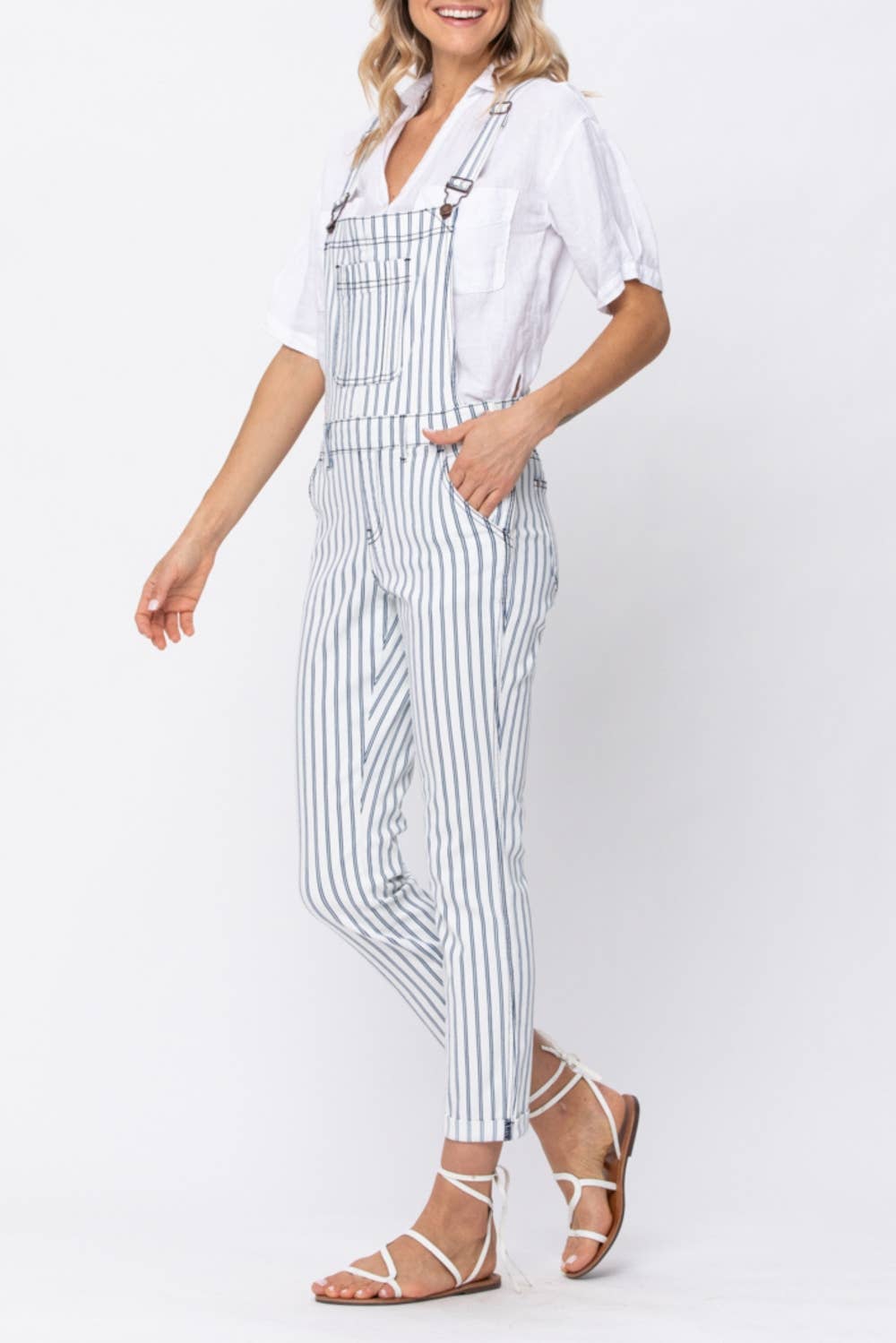Judy Blue BOYFRIEND OVERALL (XL Only)