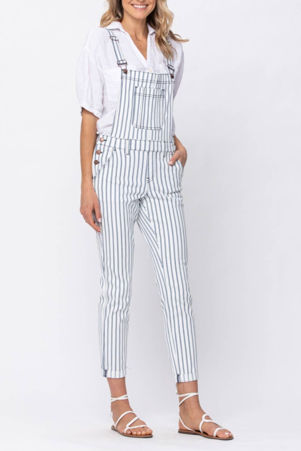 Judy Blue BOYFRIEND OVERALL (XL Only)