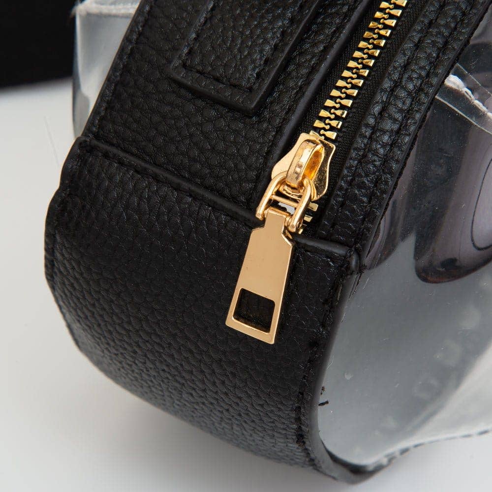 Clear Gameday Football Stitch Detail Bag